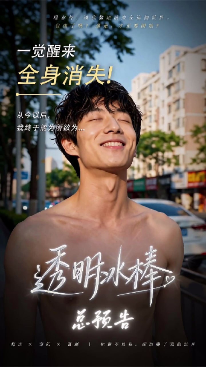 透明冰棒